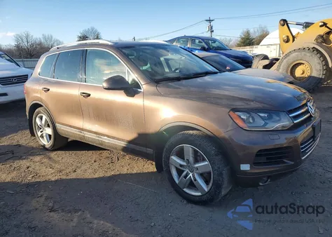 2012 Volkswagen Touareg V6 z USA, uszkodzony, nr VIN WVGFF9BP7CD001968